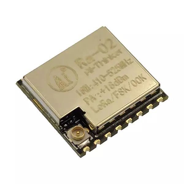 ماژول ترنسیور وایرلس LORA-RA02 دارای چیپ SX1278 و فرکانس 433MHz