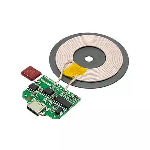 ماژول شارژر وایرلس 15W با ورودی TYPE C به همراه صفحه کویل شارژ