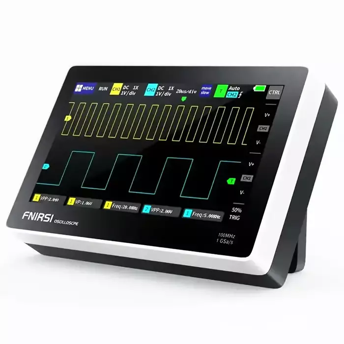 اسیلوسکوپ تبلتی مدل FNIRSI 1013D