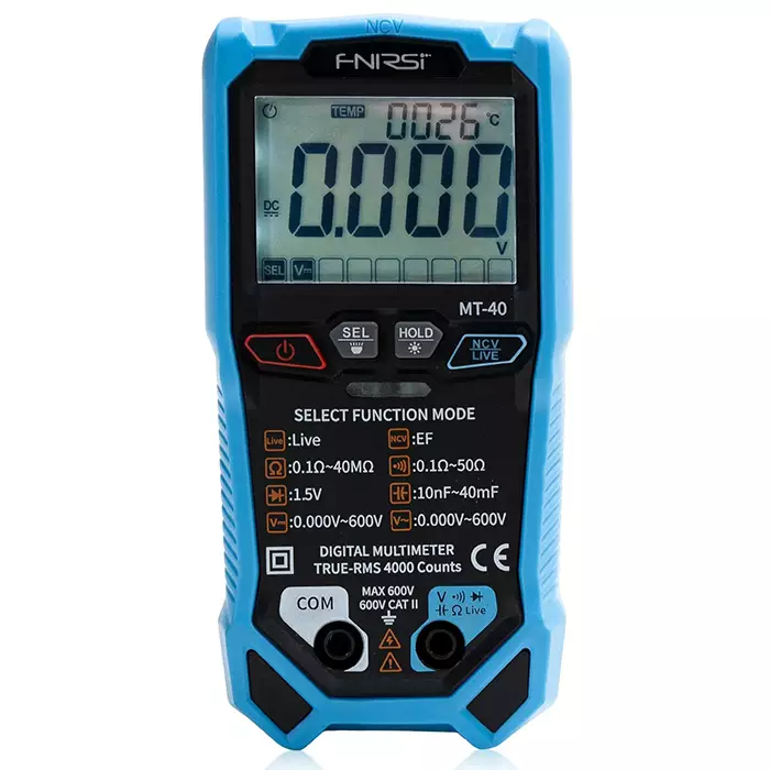 مولتی‌متر دیجیتال هوشمند FNIRSI مدل MT-40
