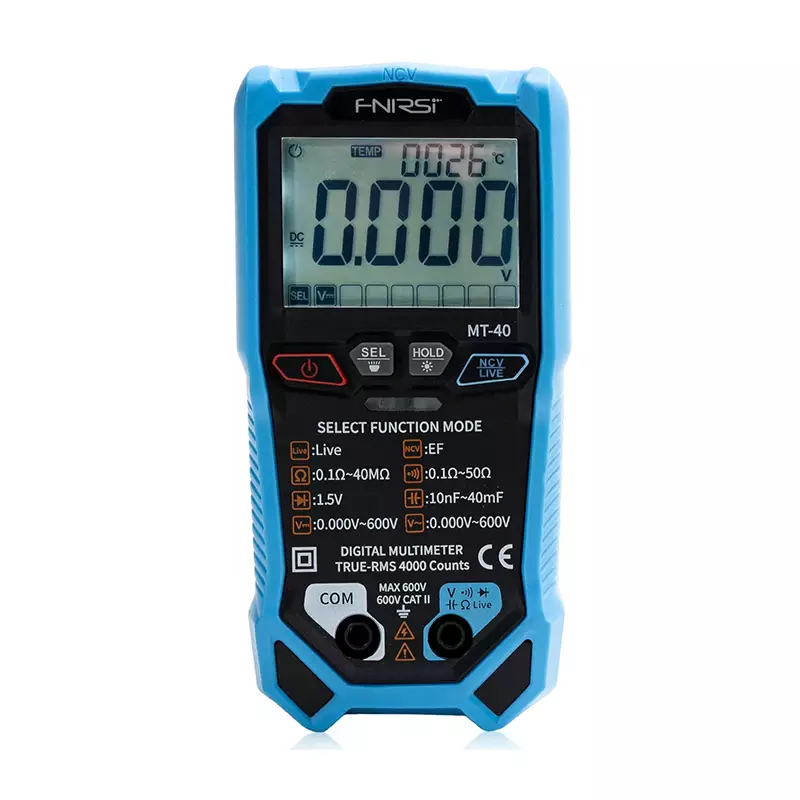 مولتی‌متر دیجیتال هوشمند FNIRSI مدل MT-40
