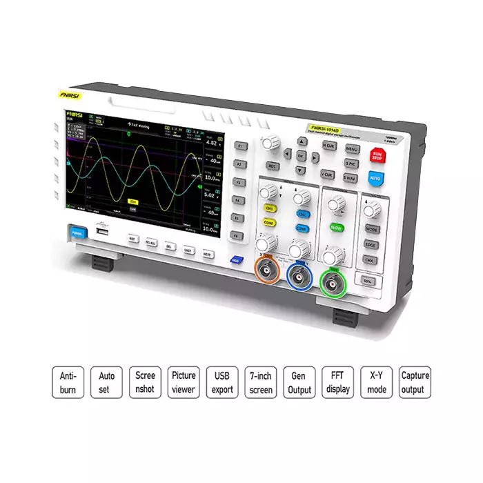 اسیلوسکوپ دیجیتال رومیزی مدل FNIRSI 1014D